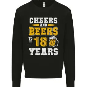 18th Birthday Funny Alcohol 18-Year-Old Men's Sweatshirt Jumper
