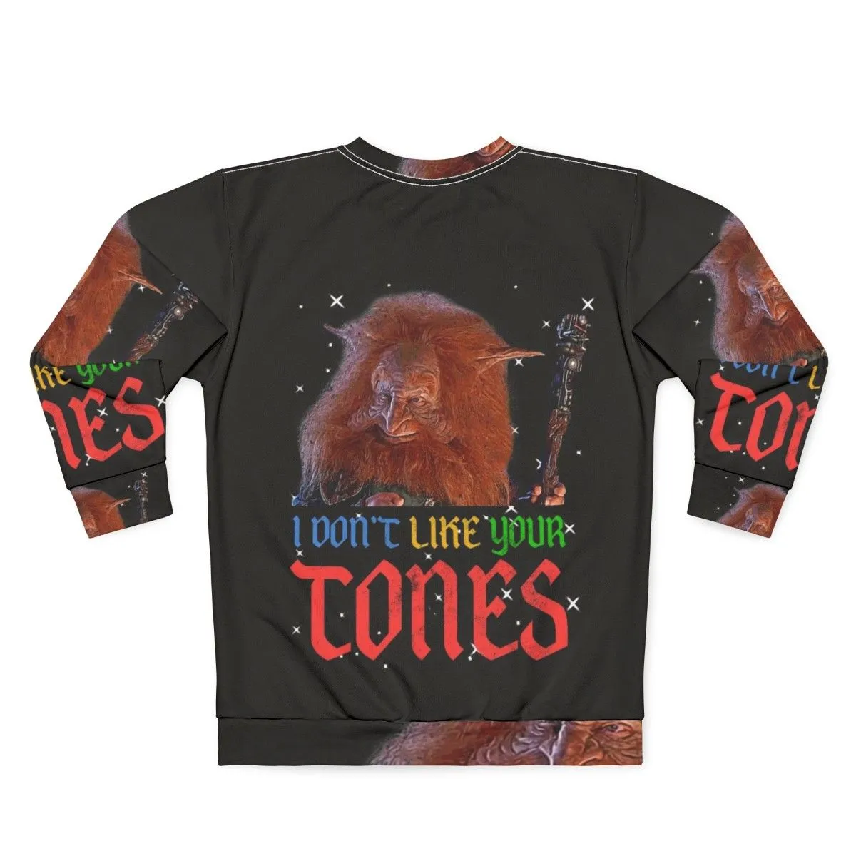 1980s "I Don't Like Your Tones" Sweatshirt | Retro Graphic Tee