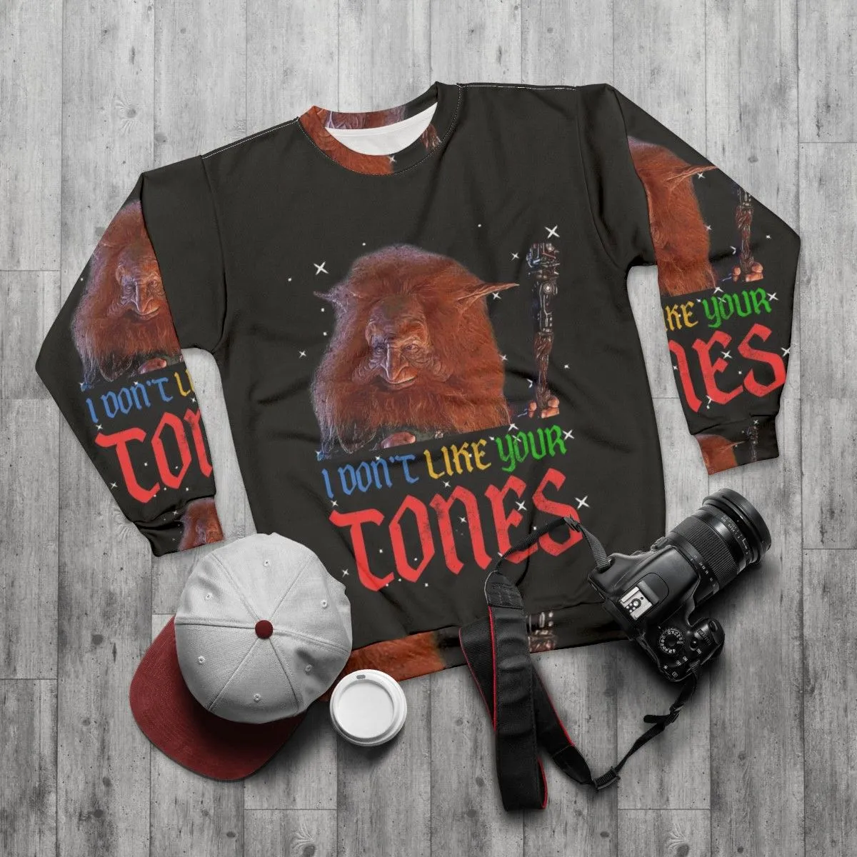 1980s "I Don't Like Your Tones" Sweatshirt | Retro Graphic Tee