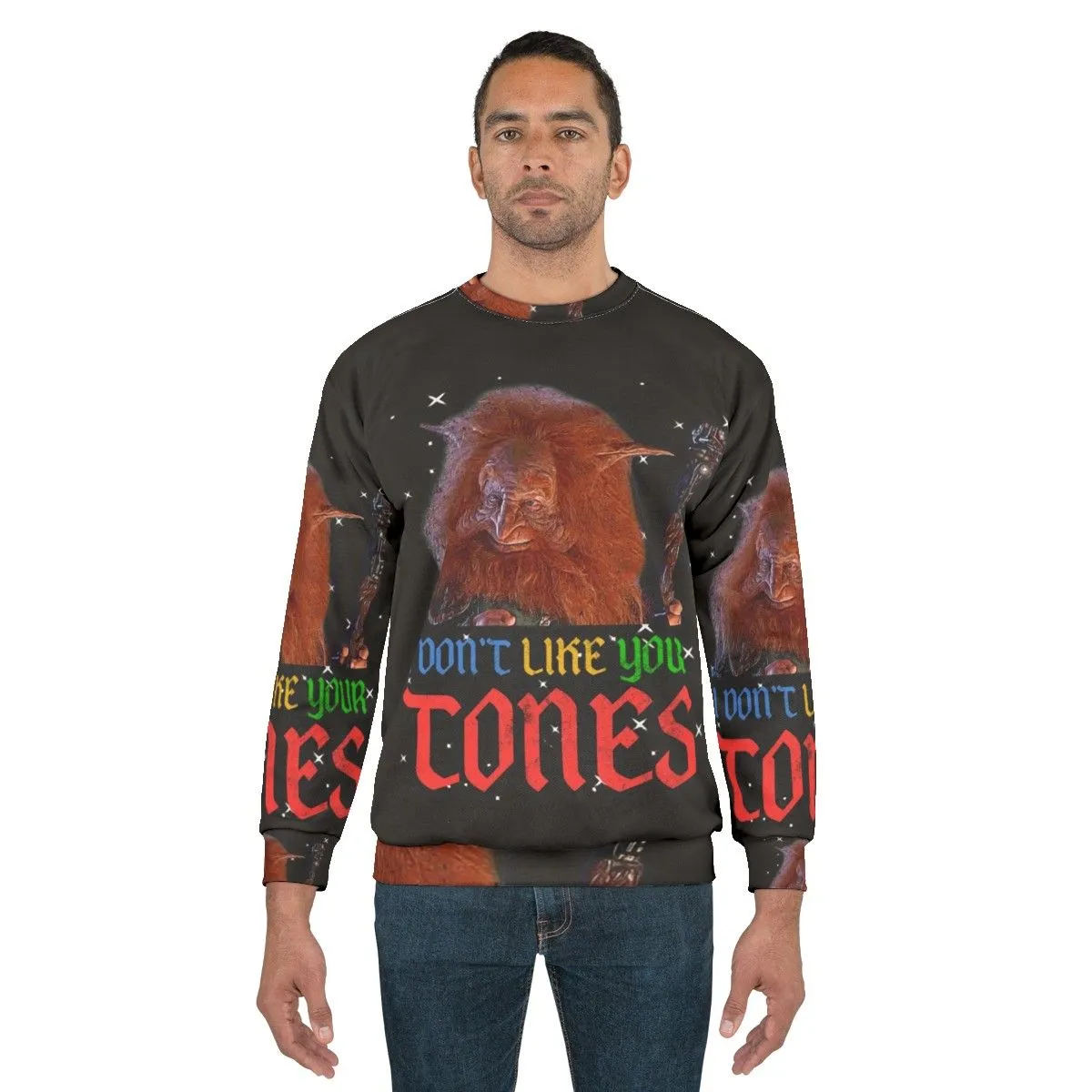 1980s "I Don't Like Your Tones" Sweatshirt | Retro Graphic Tee