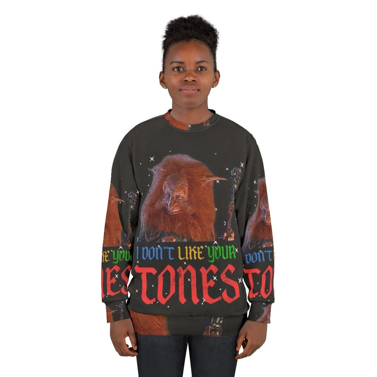 1980s "I Don't Like Your Tones" Sweatshirt | Retro Graphic Tee