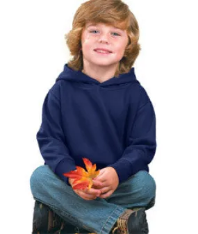 3326 Rabbit Skins Toddler Hooded Sweatshirt with Pockets Navy