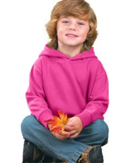 3326 Rabbit Skins Toddler Hooded Sweatshirt with Pockets Raspberry Sorbet