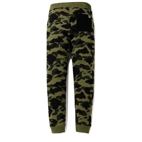 A Bathing Ape 1st Camo Shark Slim Sweatpants - Green/Black