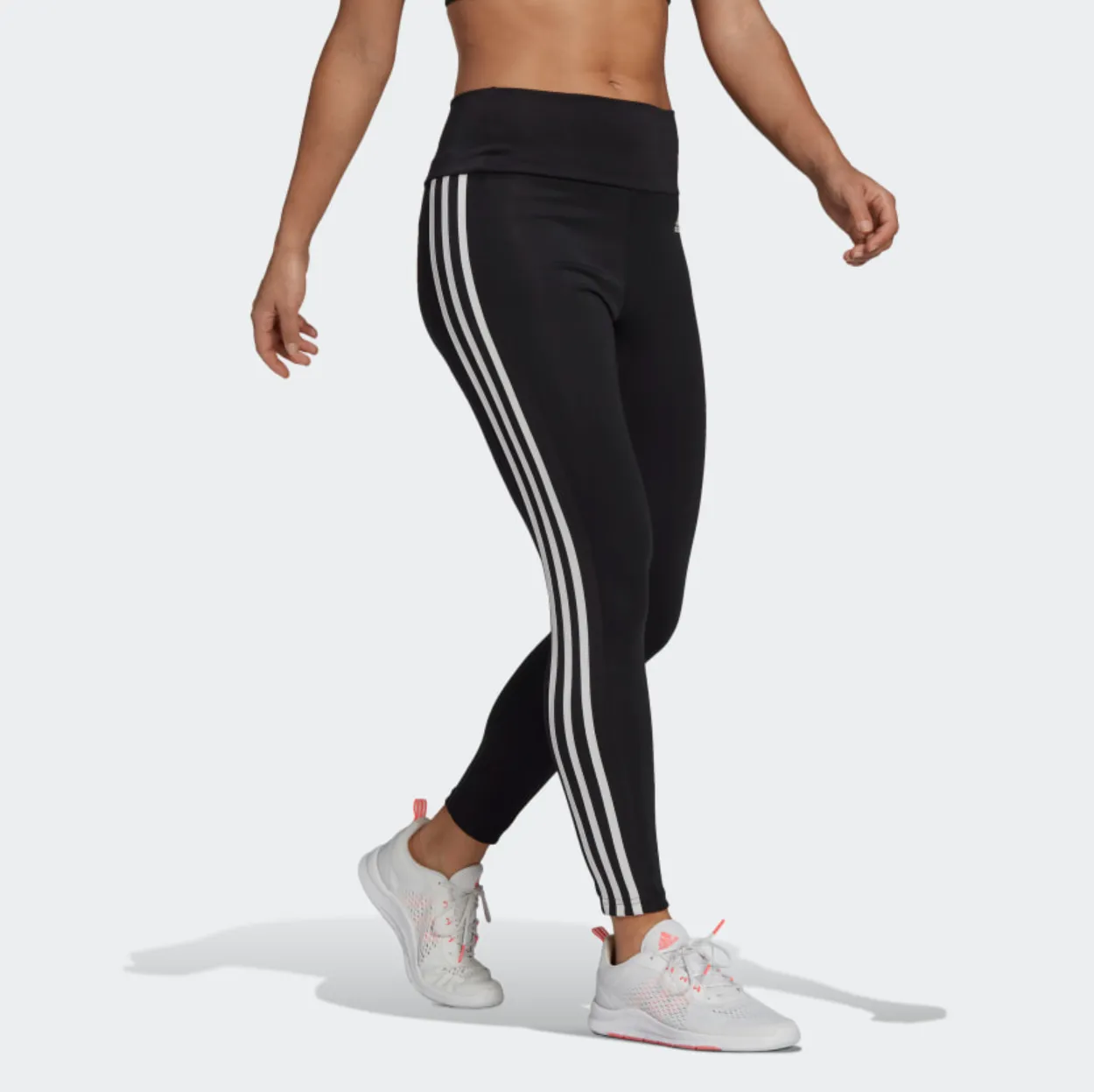 Adidas Designed To Move High Waisted 3-Stripes 7/8 Tights GL4040