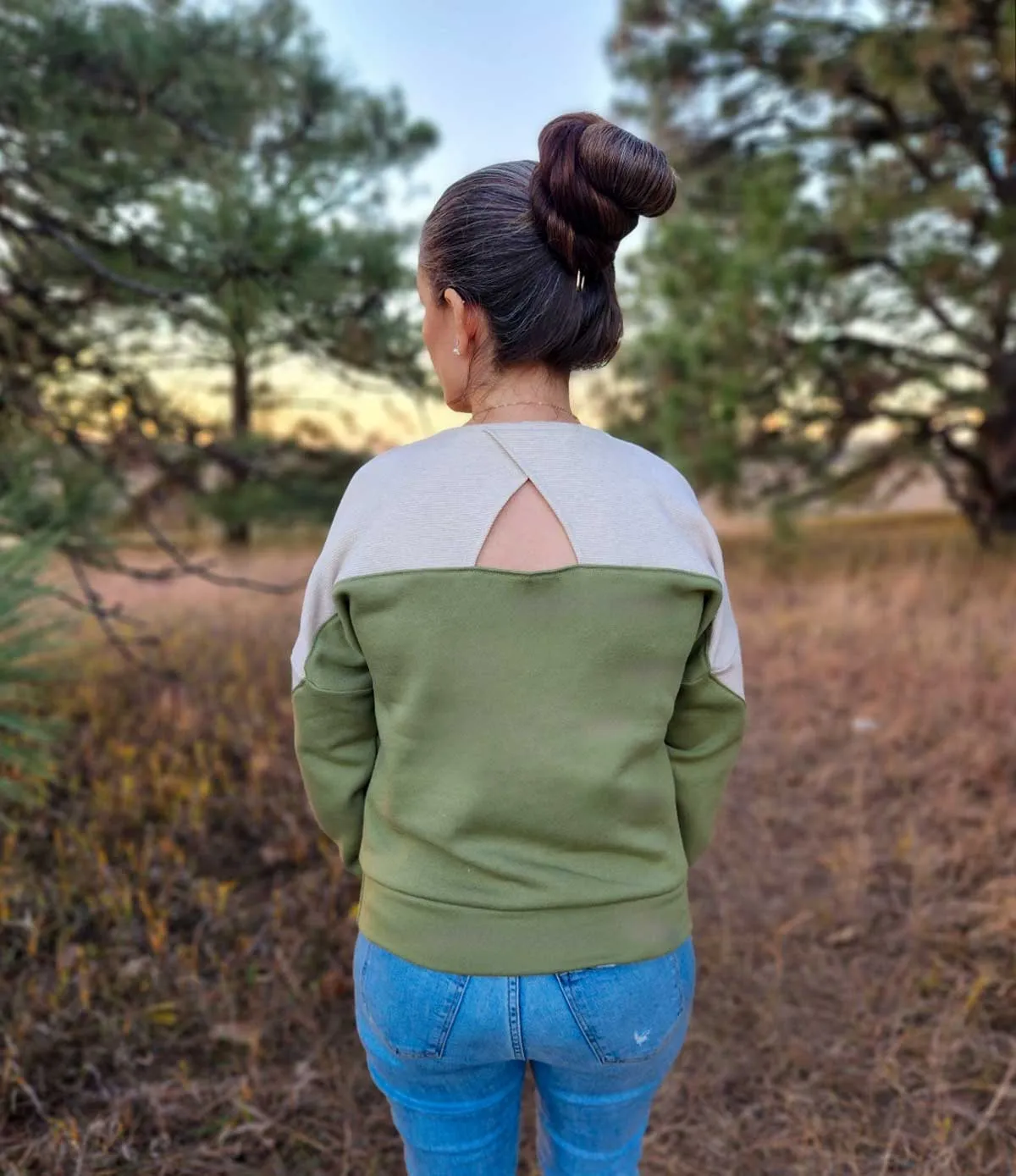 Adult Xoe Colorblock Crop & Top