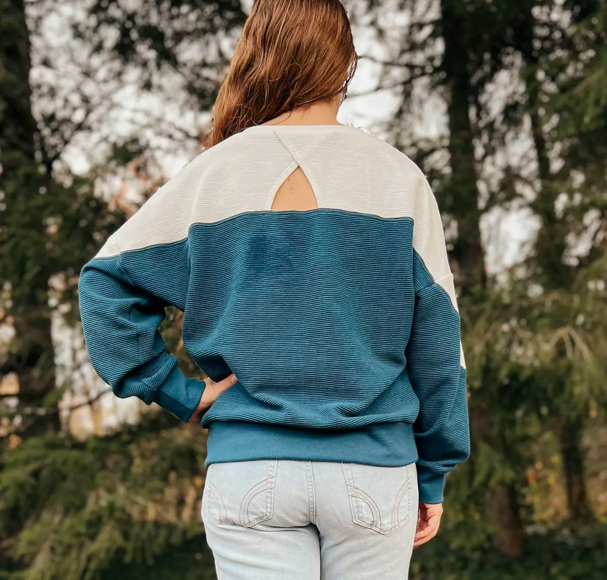 Adult Xoe Colorblock Crop & Top