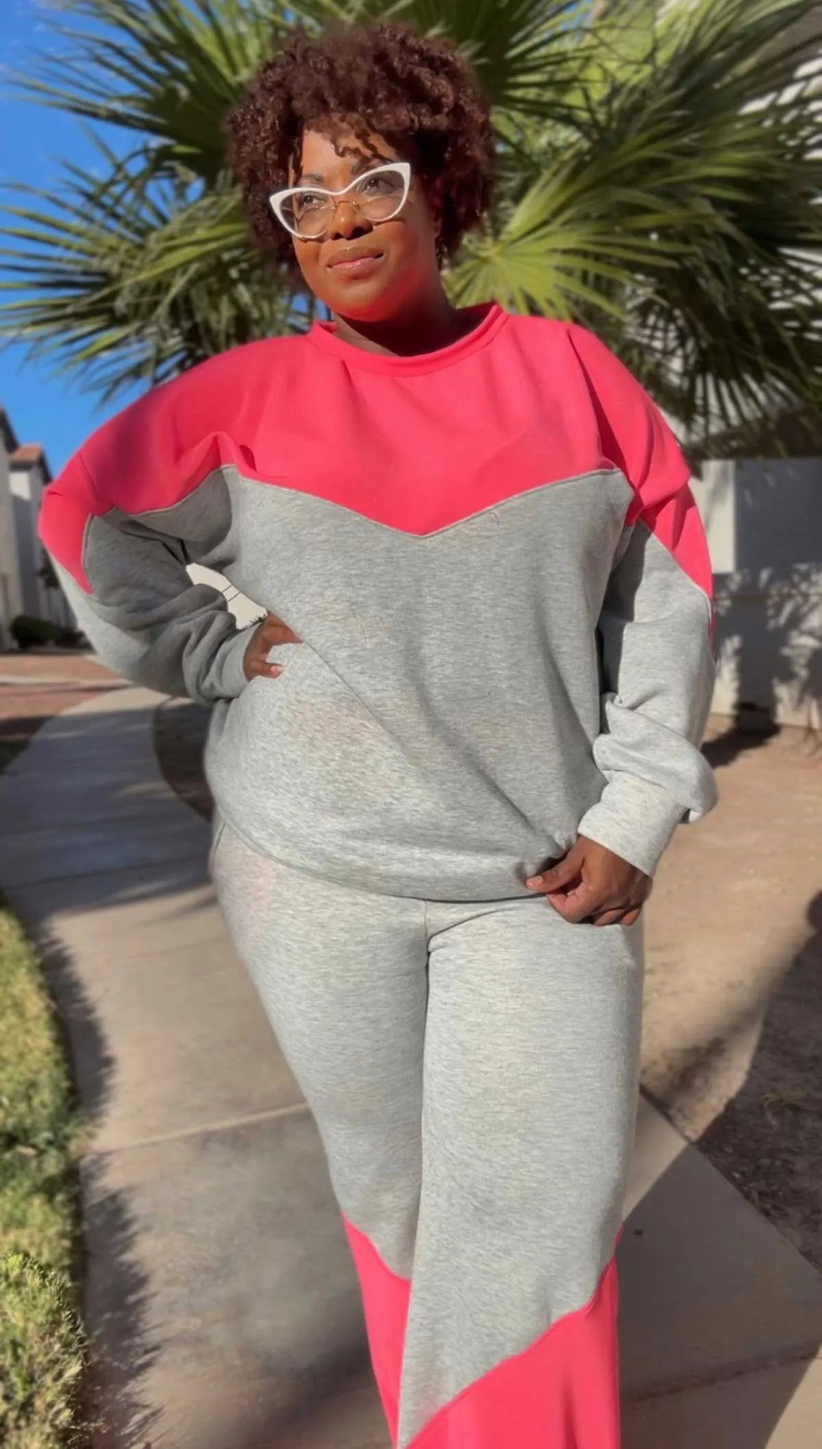 Adult Xoe Colorblock Crop & Top