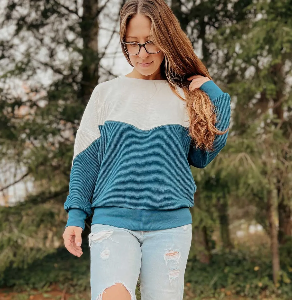 Adult Xoe Colorblock Crop & Top