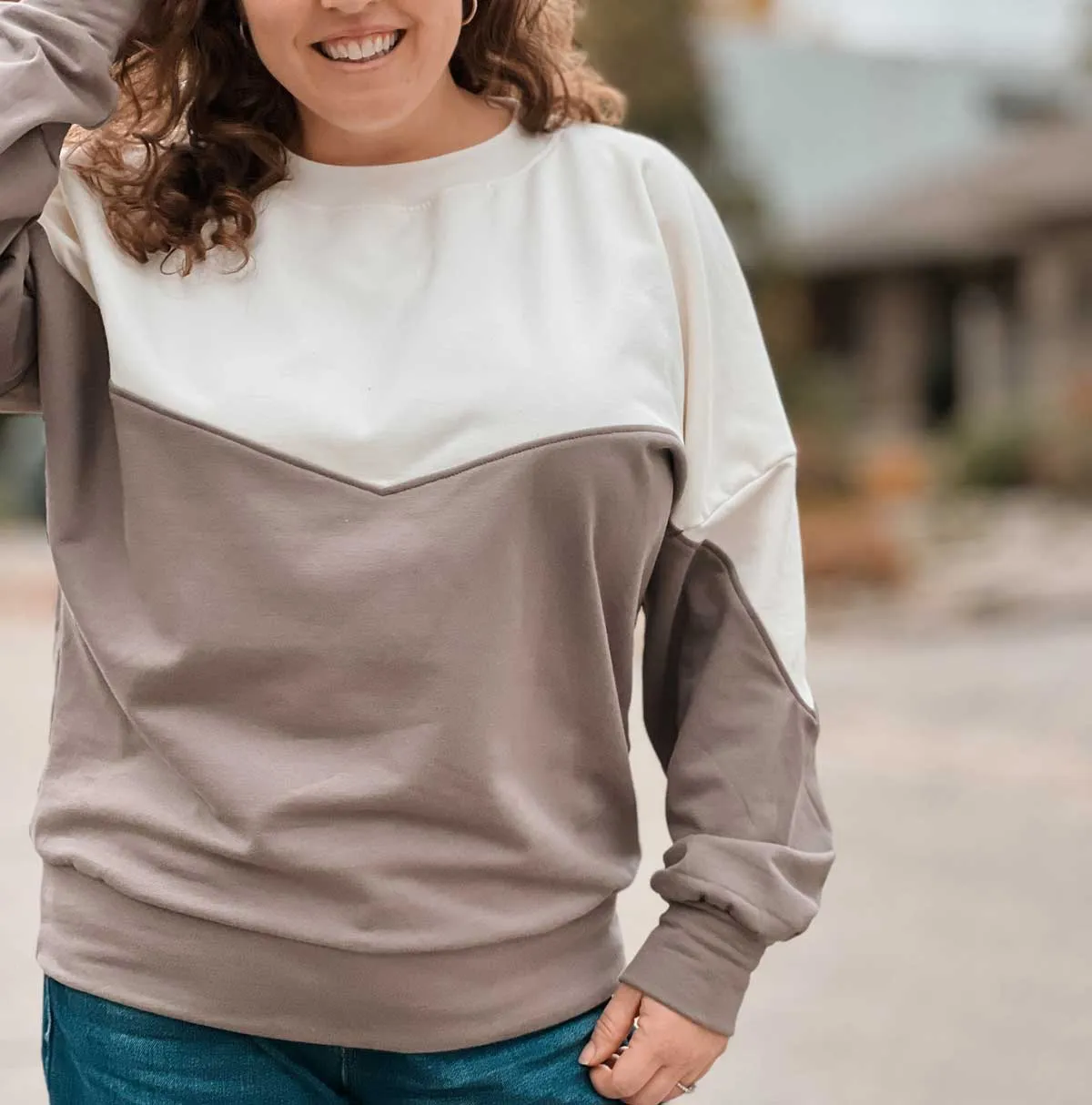 Adult Xoe Colorblock Crop & Top