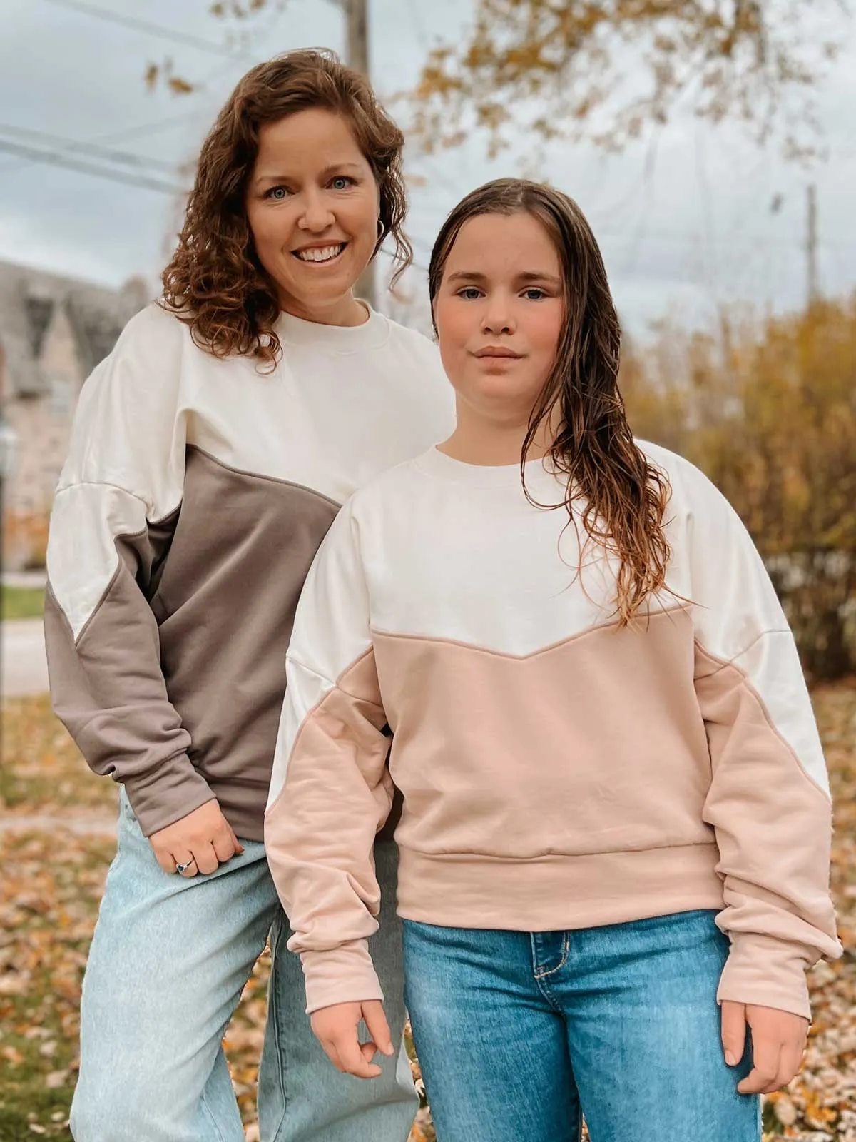 Adult Xoe Colorblock Crop & Top