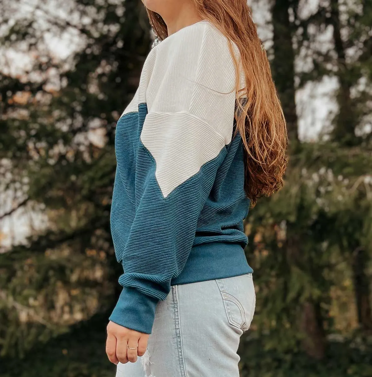 Adult Xoe Colorblock Crop & Top