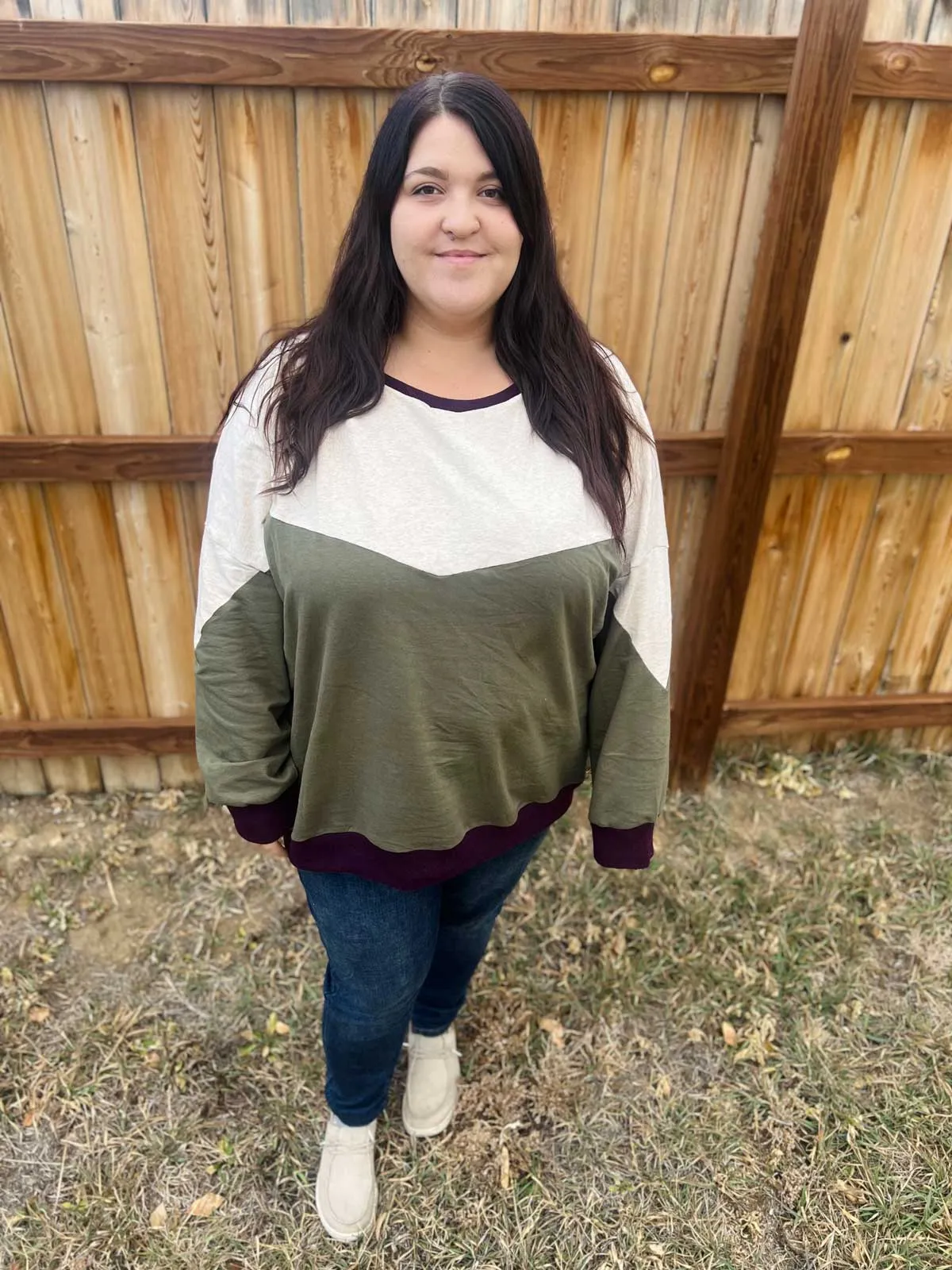 Adult Xoe Colorblock Crop & Top