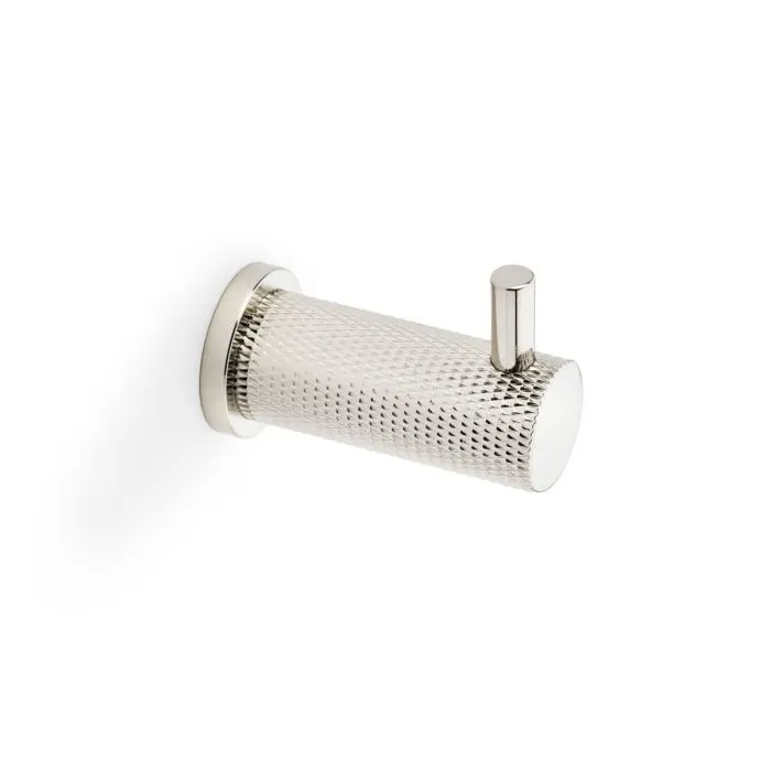 Alexander & Wilks Brunel Knurled Coat Hook