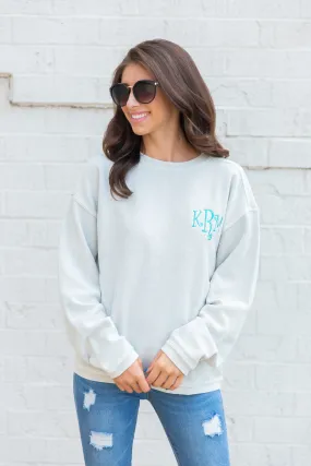All The Love You Need Oat White Sweatshirt