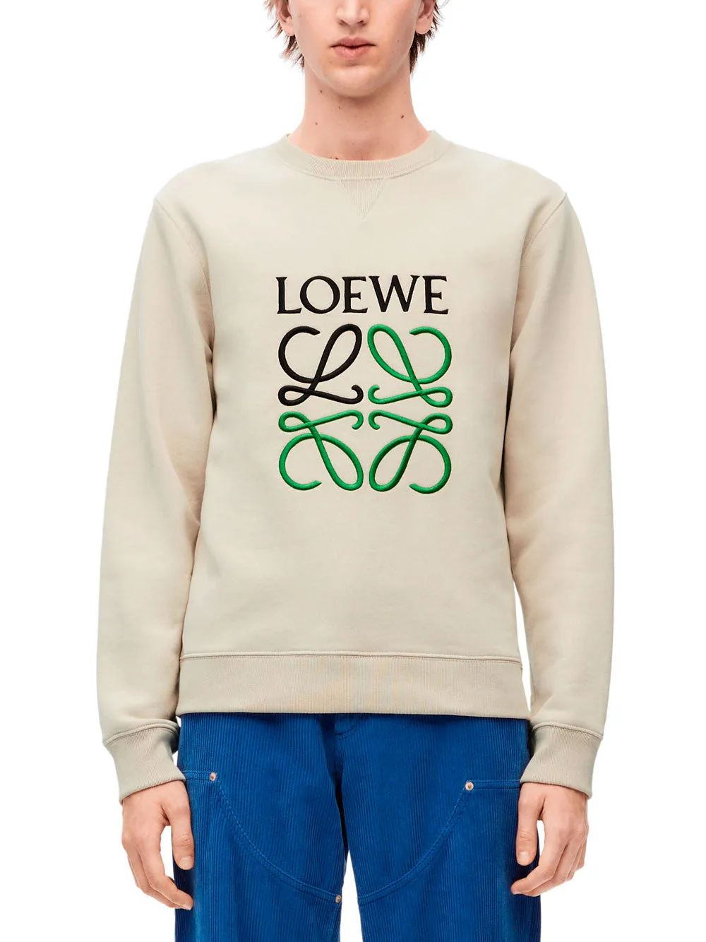 Anagram sweatshirt in cotton