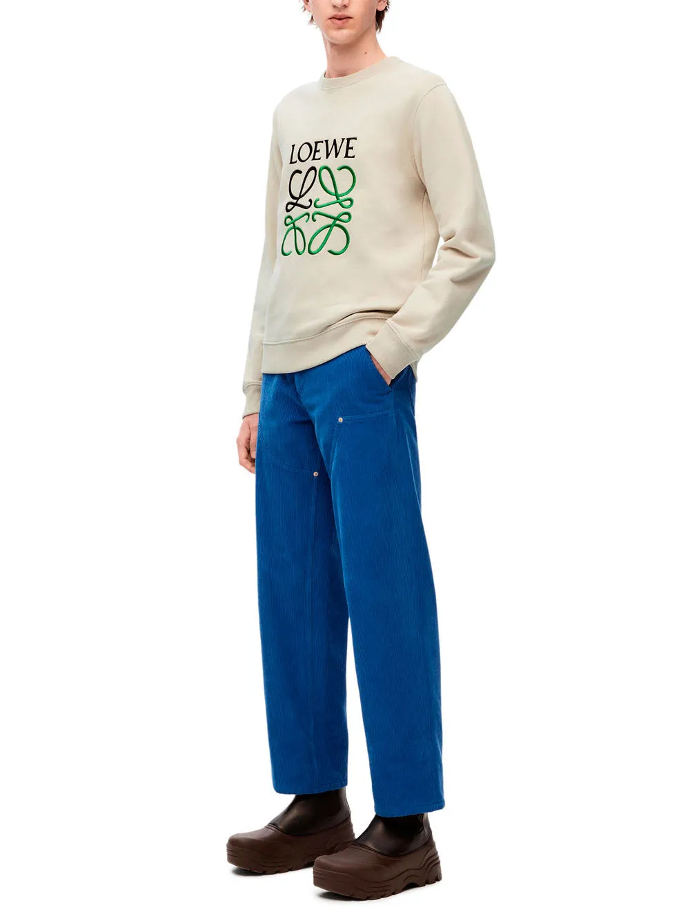 Anagram sweatshirt in cotton