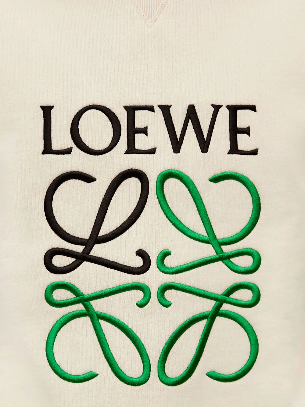 Anagram sweatshirt in cotton
