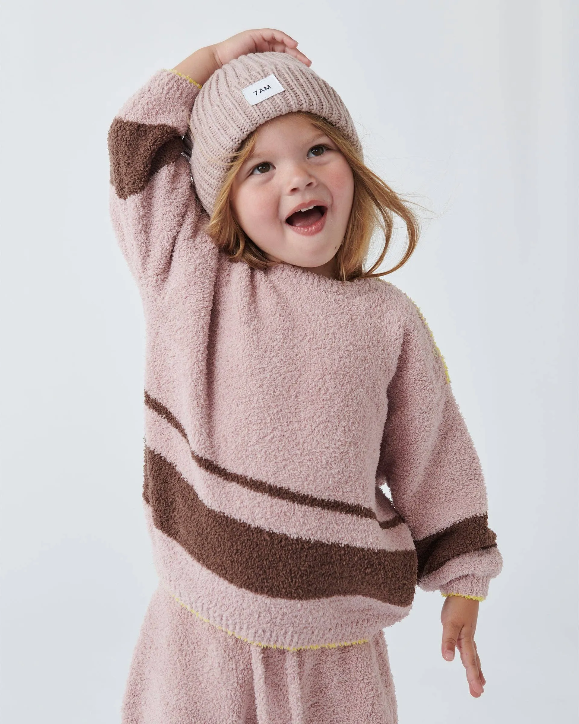 Ash Rose Chunky Beanie (One Size - Kids)