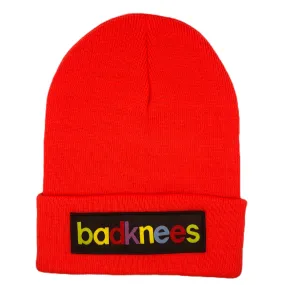 badknees Cuff Beanie - Safety Orange