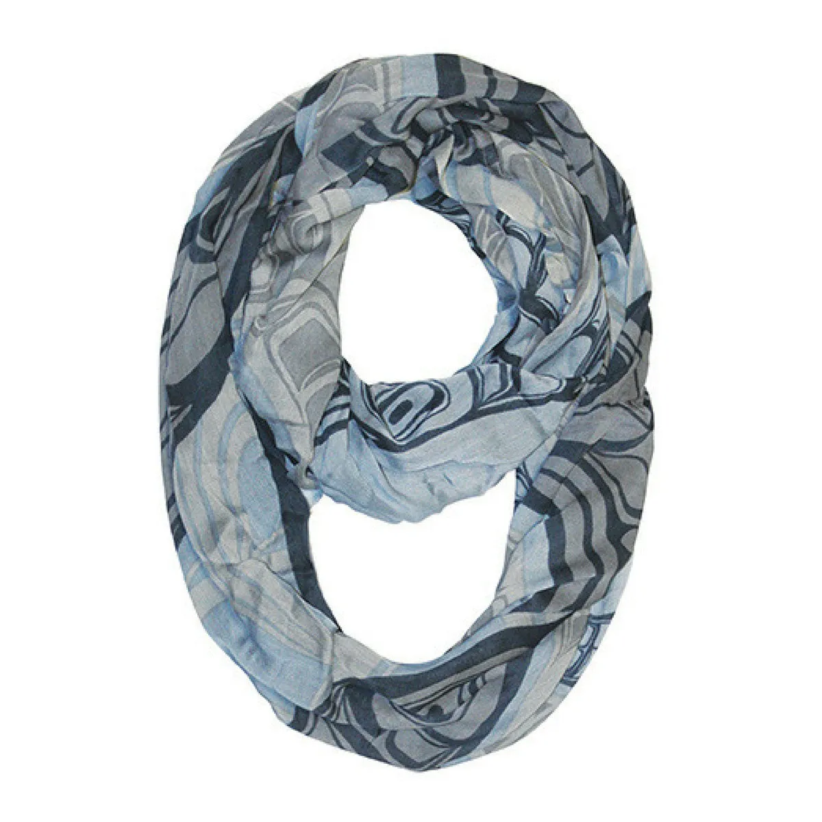 Bamboo Circle Scarf - Two Ravens
