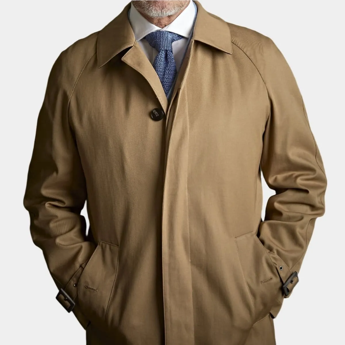 Beige Cotton Bogart Coat