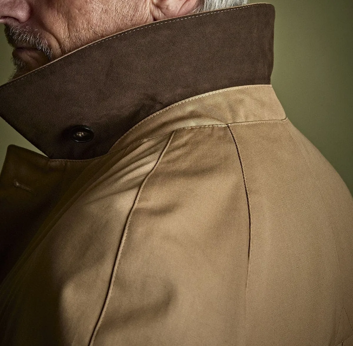 Beige Cotton Bogart Coat