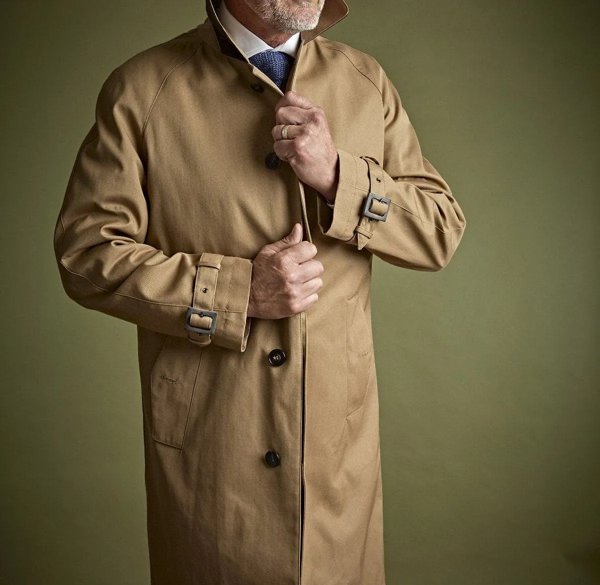 Beige Cotton Bogart Coat