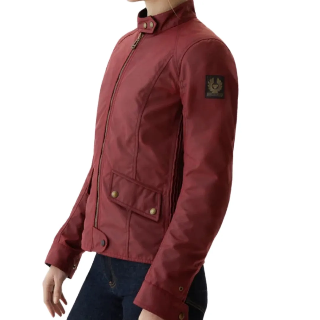 Belstaff Antrim Waxed Cotton Racing Red Jacket