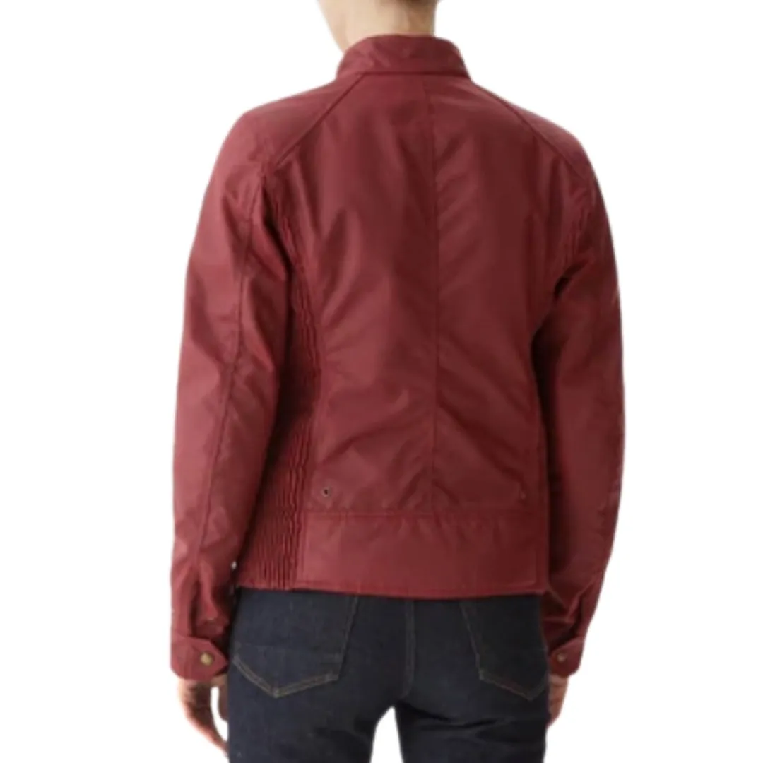 Belstaff Antrim Waxed Cotton Racing Red Jacket