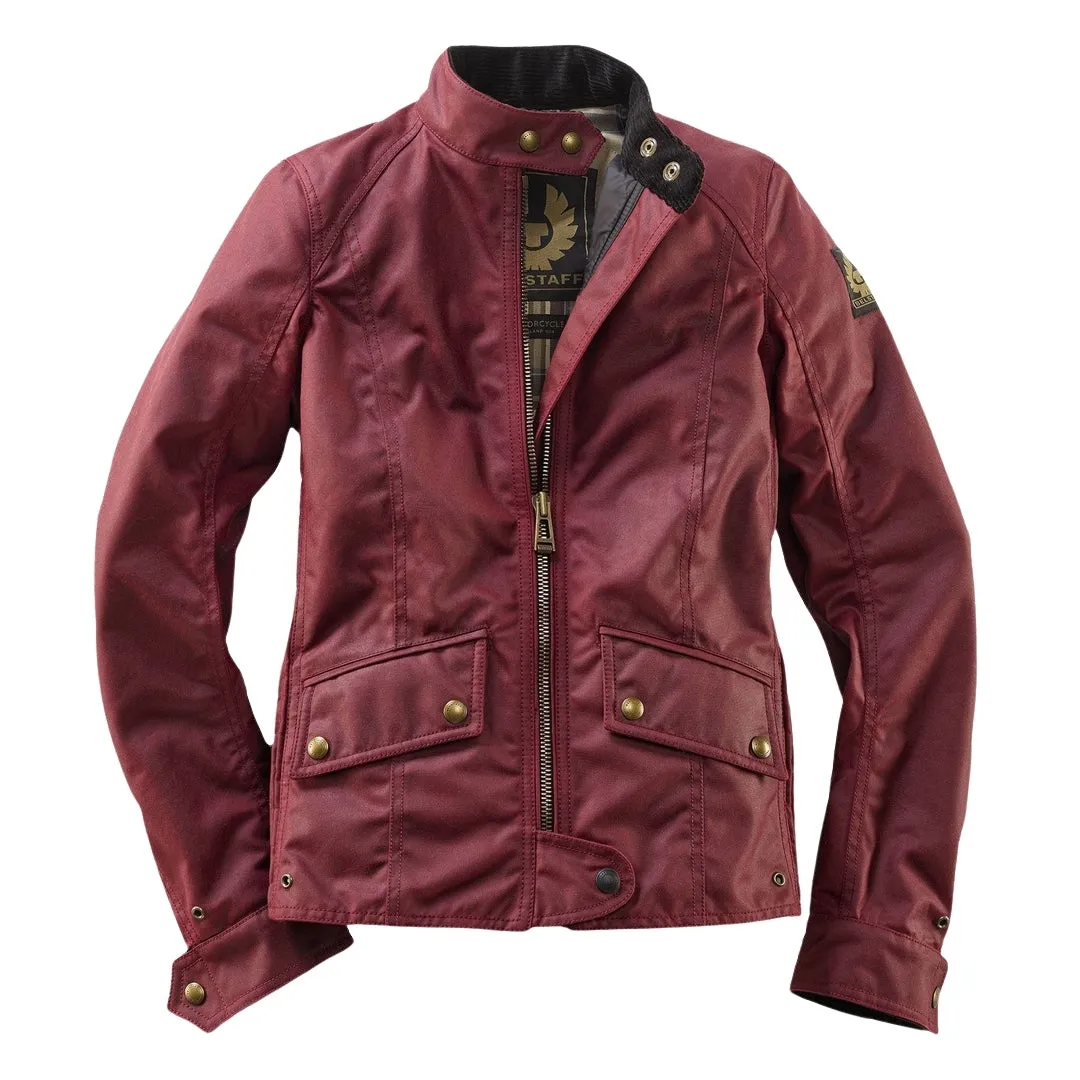 Belstaff Antrim Waxed Cotton Racing Red Jacket