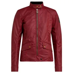 Belstaff Antrim Waxed Cotton Racing Red Jacket