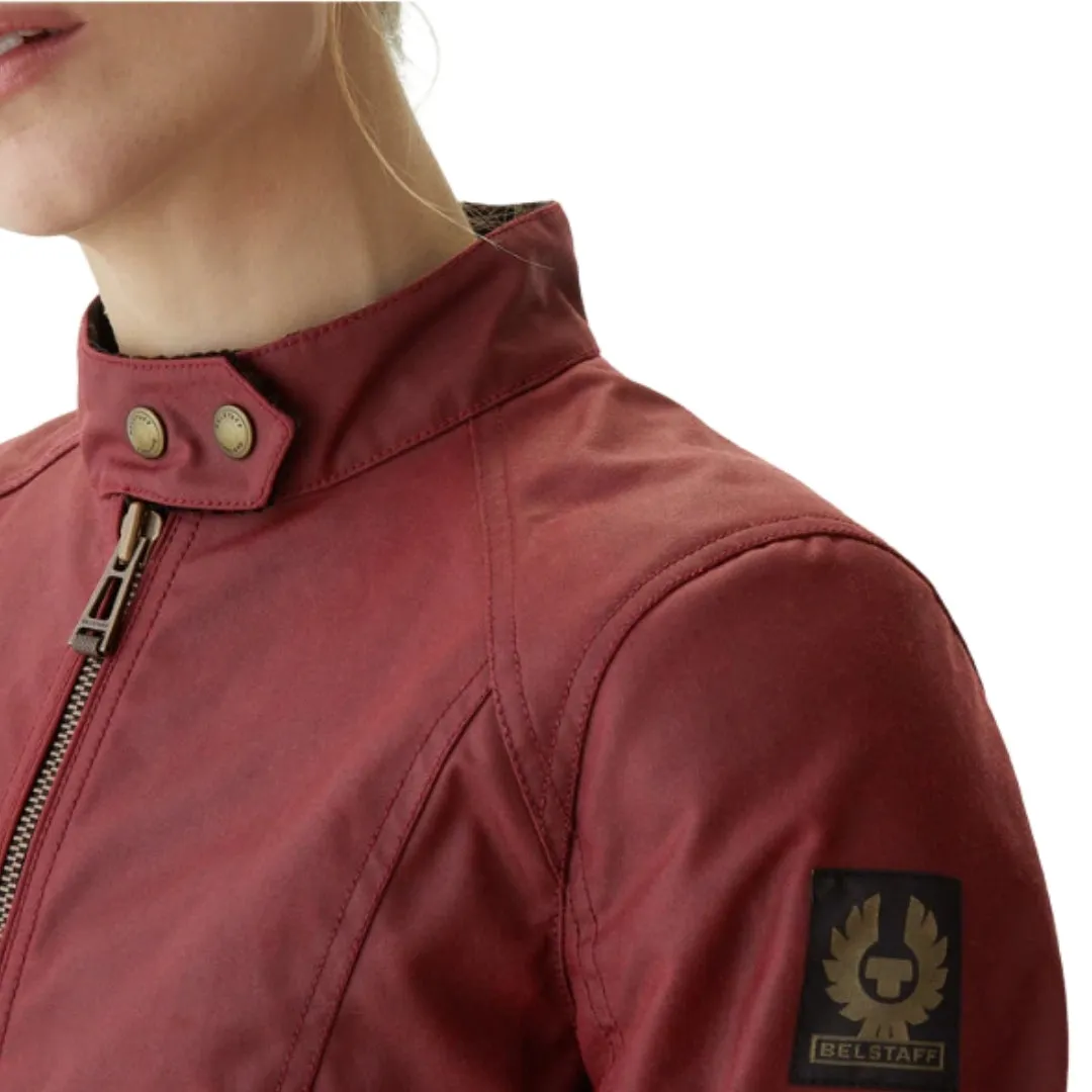 Belstaff Antrim Waxed Cotton Racing Red Jacket