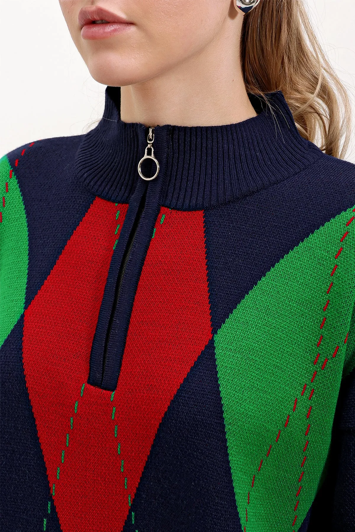 BGD Women Knit Dress - Navy Blue - Avondale