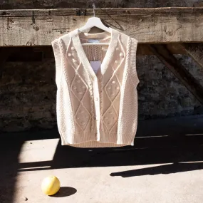 Bibico - Lora Knitted Vest - Cream