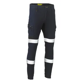 Bisley BPC6335T FLX & Move Taped Stretch Denim Cargo Cuffed Pants