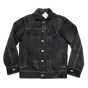Black Over dyed Kenzo Denim Jacket