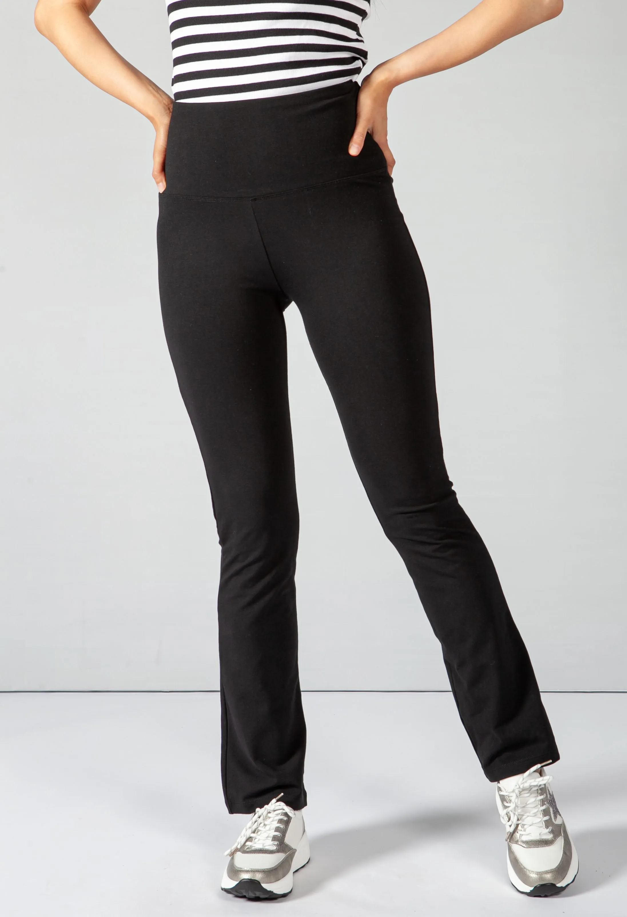 Black Slim Fit Trousers