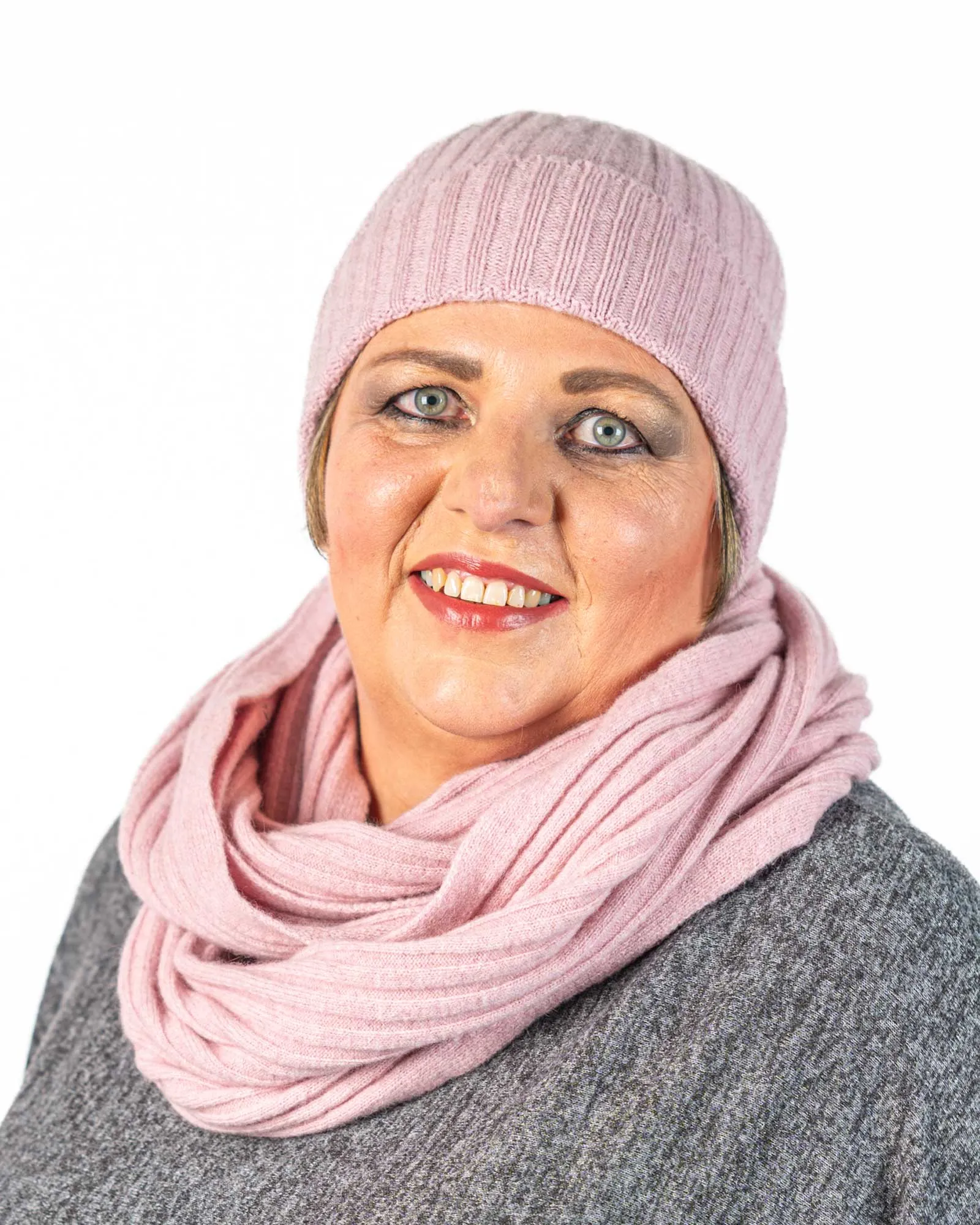 Blossom Pink Rib Ladies Beanie - NX480