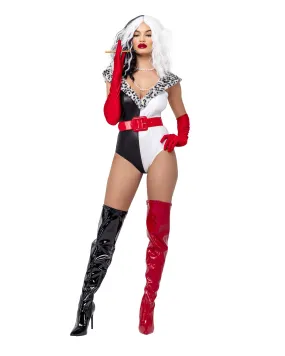 Blue Zone Planet |  2 Piece High Villain Halloween Costume