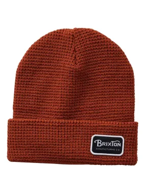 Brixton Grade Beanie - Rust Orange