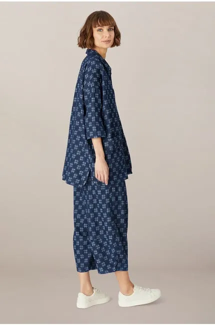 Broken Check Denim Trouser