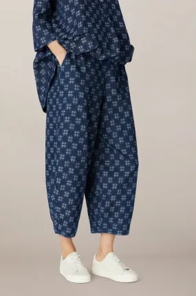 Broken Check Denim Trouser