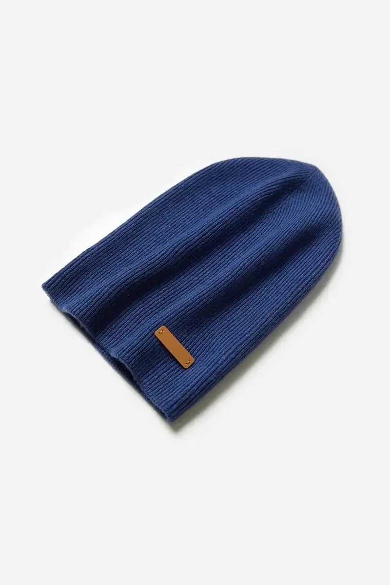 Cashmere Crochet Slouchy Beanie