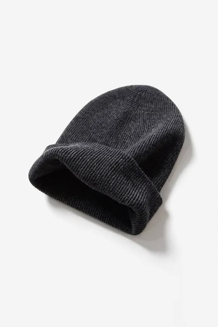 Cashmere Crochet Slouchy Beanie