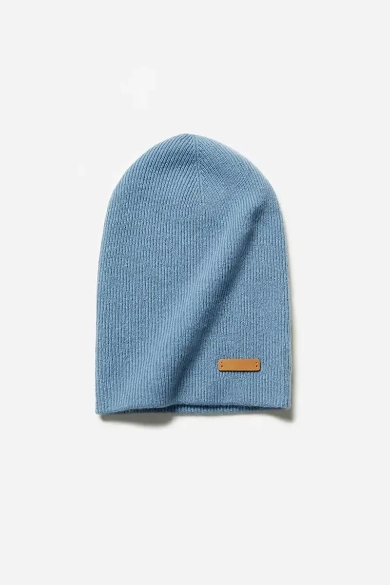 Cashmere Crochet Slouchy Beanie