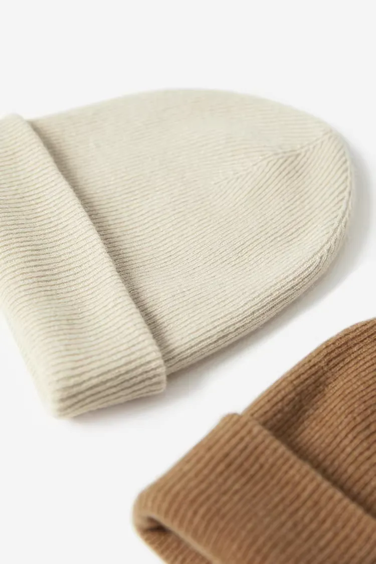 Cashmere Crochet Slouchy Beanie