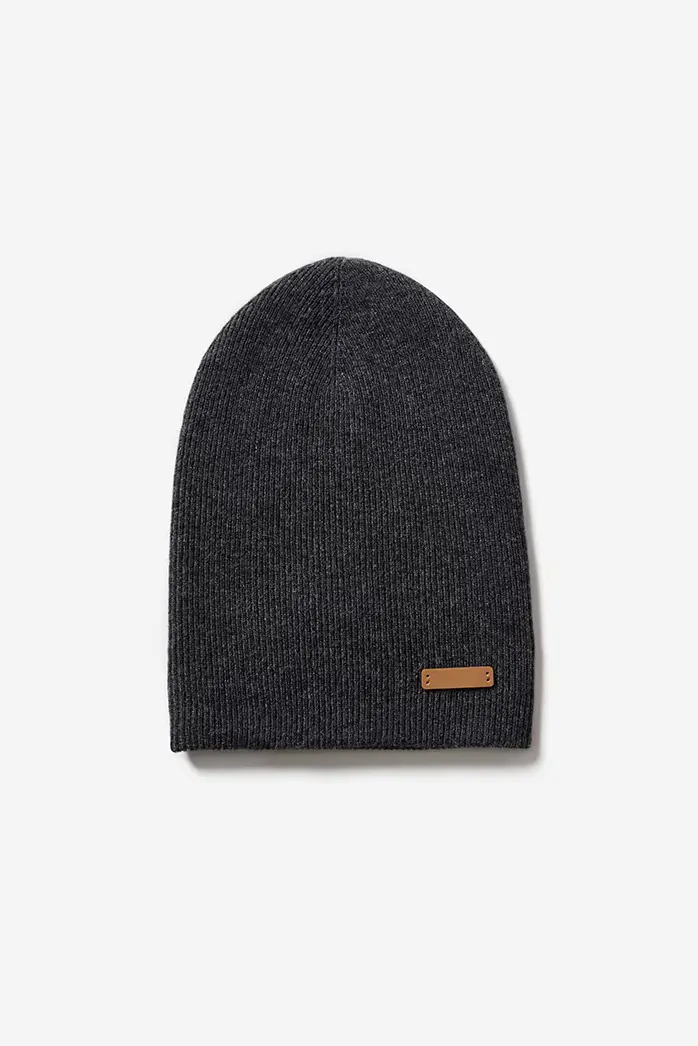 Cashmere Crochet Slouchy Beanie