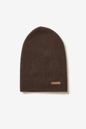 Cashmere Crochet Slouchy Beanie