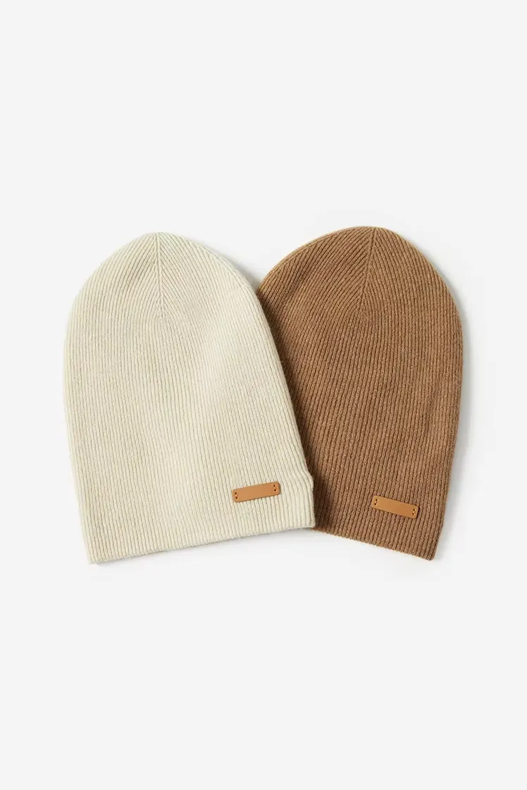 Cashmere Crochet Slouchy Beanie